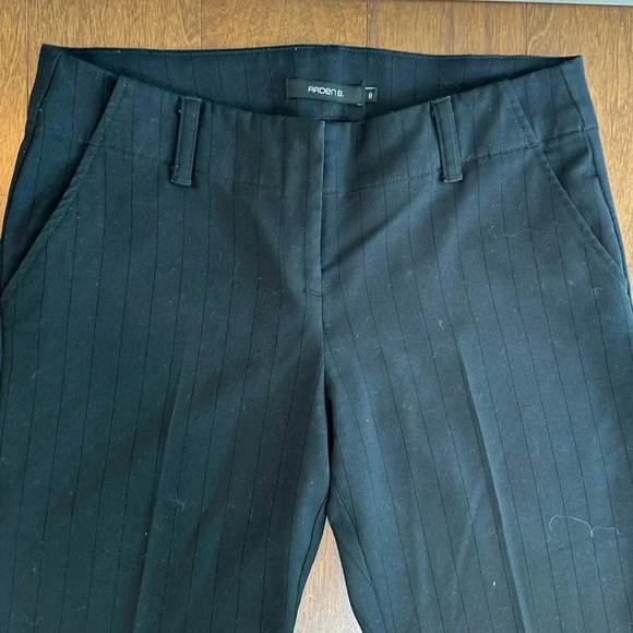 Arden B Bootcut Pinstripe Pants Sz. 8 - Picture 2 of 5